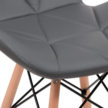 Silla Eames Aviador Gris Oscura (Fecha de llegada 31 de Marzo) - Imagen 6