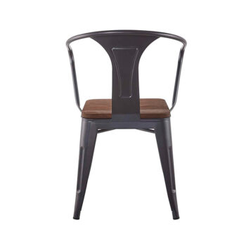 Silla Tolix con Brazos Gris Oscura (Fecha de llegada 31 de Marzo) - Imagen 5