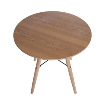 Mesa Lateral Eames madera Redonda (Fecha de llegada 31 de Marzo) - Imagen 3