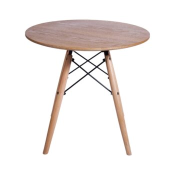 Mesa Lateral Eames madera Redonda (Fecha de llegada 31 de Marzo) - Imagen 4