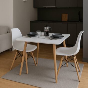 Mesa Comedor Eames Blanca - Imagen 2