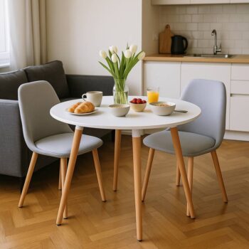 Mesa Comedor Eames Redonda (Fecha de llegada 31 de Marzo) - Imagen 2