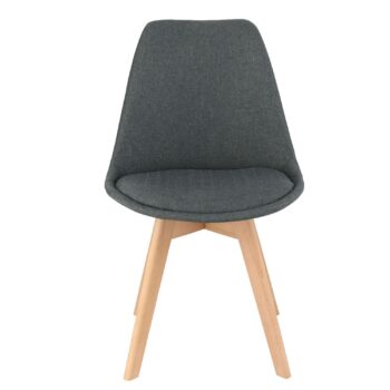 Silla Escandinava Acolchada Gris (Fecha de llegada 31 de Marzo) - Imagen 4