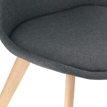 Silla Escandinava Acolchada Gris (Fecha de llegada 31 de Marzo) - Imagen 6
