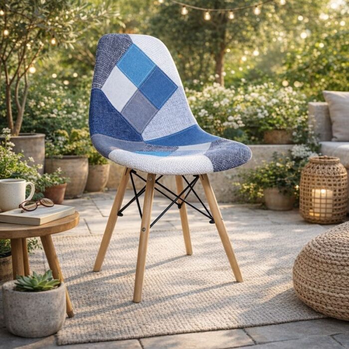 Silla Eames Patchwork Modelo 1 - Imagen 2