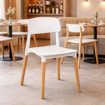 Silla Comedor Arya Blanca - Imagen 2