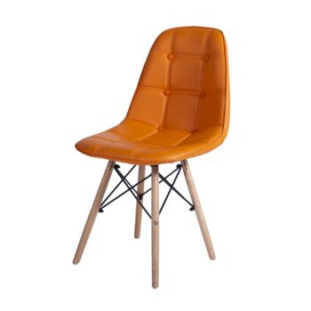 Silla Eames Acolchada Naranja - Imagen 5