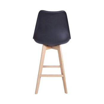 Taburete Escandinavo Negro - Imagen 5