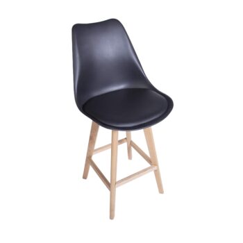 Taburete Escandinavo Negro - Imagen 6