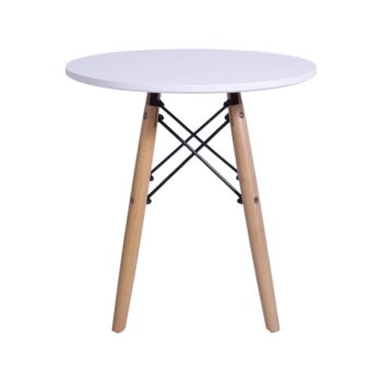Mesa Eames Niño Blanca Redonda - Imagen 4