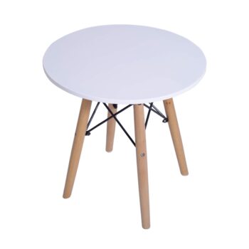 Mesa Eames Niño Blanca Redonda - Imagen 3