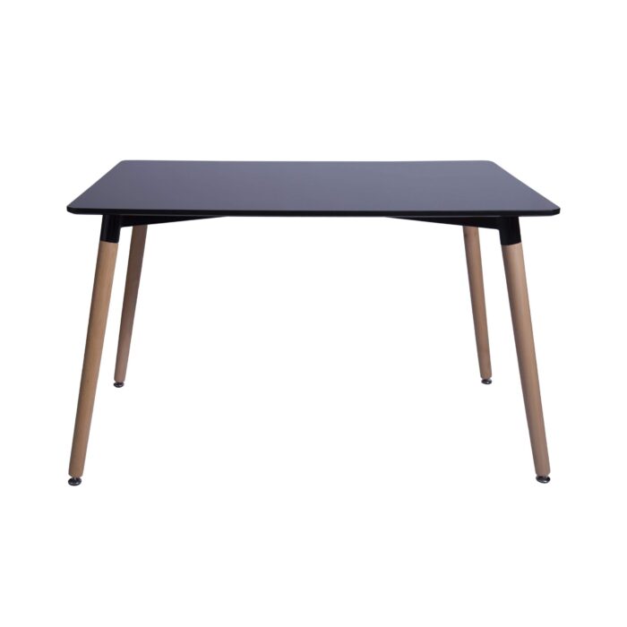 Mesa Comedor Eames Rectangular Negra (Fecha de llegada 31 de Marzo) - Imagen 4
