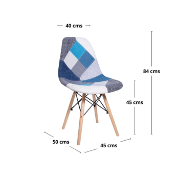 Silla Eames Patchwork Modelo 1 - Imagen 3