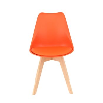 Silla Tulip Acolchada Naranja (Fecha de llegada 31 de Marzo) - Imagen 3