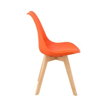 Silla Tulip Acolchada Naranja (Fecha de llegada 31 de Marzo) - Imagen 4