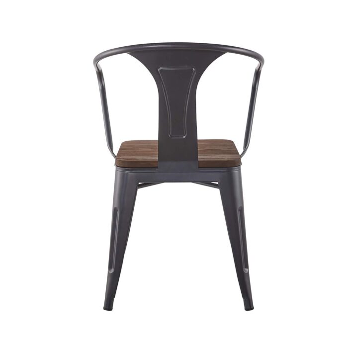 Silla Tolix con Brazos Gris Oscura (Fecha de llegada 31 de Marzo) - Imagen 6