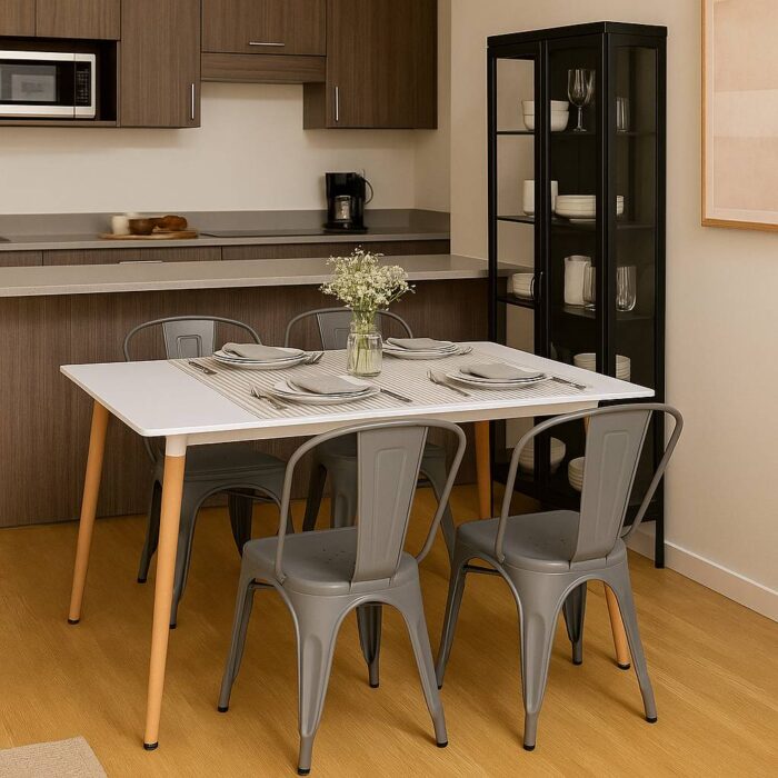 Mesa Comedor Eames Rectangular Blanca (Fecha de llegada 31 de Marzo) - Imagen 2