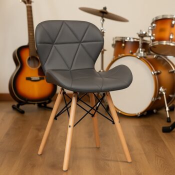 Silla Eames Aviador Gris Oscura (Fecha de llegada 31 de Marzo) - Imagen 2