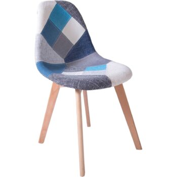 Silla De Comedor Escandinavia Patchwork Modelo 1