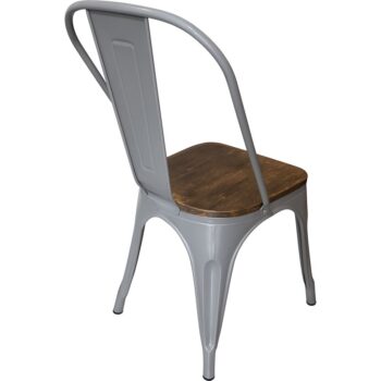 Silla Tolix sin Brazos Gris - Imagen 5