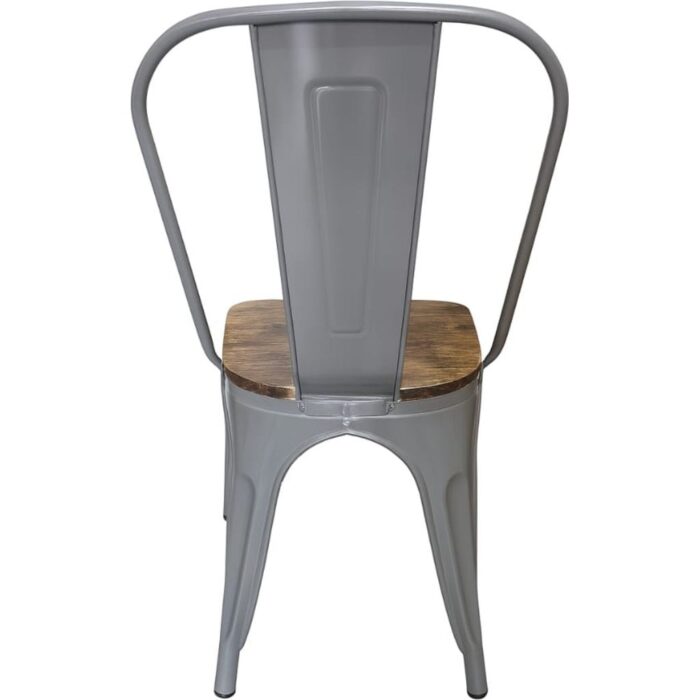 Silla Tolix sin Brazos Gris - Imagen 4