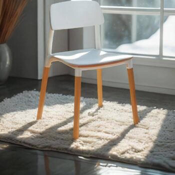 Silla Comedor Arya Blanca - Imagen 2