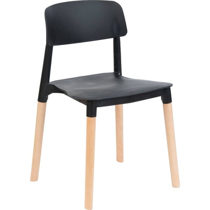 Silla Comedor Arya Negra - Imagen 1