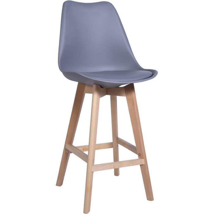 Taburete Escandinavo Gris (Fecha de llegada 31 de Marzo) - Imagen 1