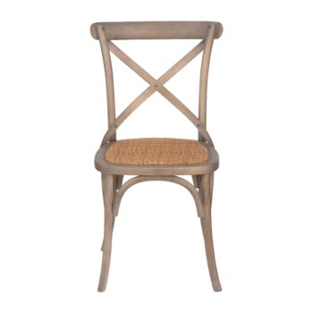 Silla Crossback Gris Oscura - Imagen 3