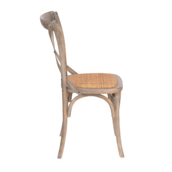 Silla Crossback Gris Oscura - Imagen 4