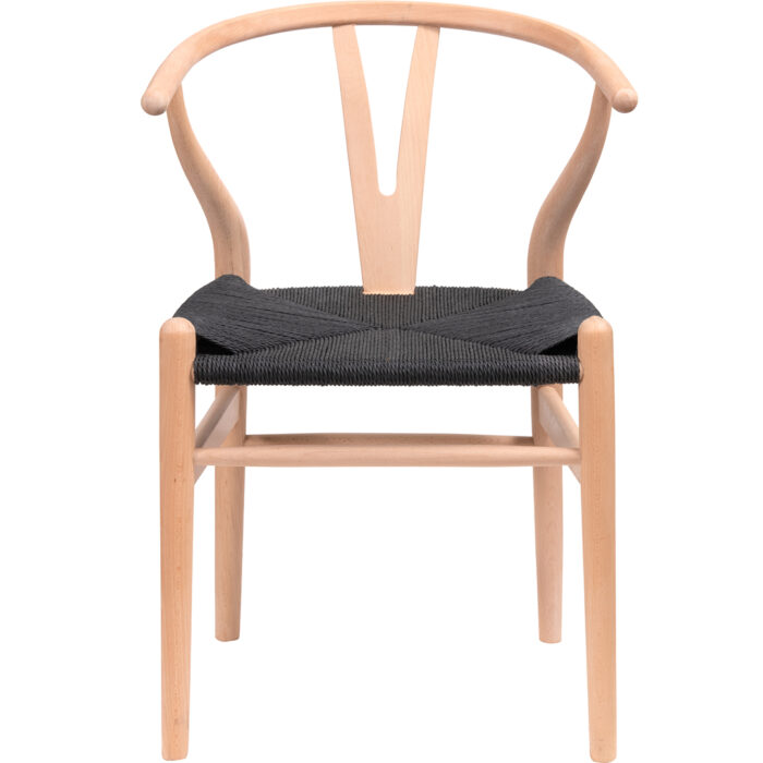 Silla Wishbone Negro - Imagen 3