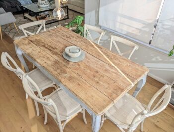 Silla Crossback Blanca - Imagen 3