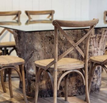 Silla Crossback Cafe Clara - Imagen 3