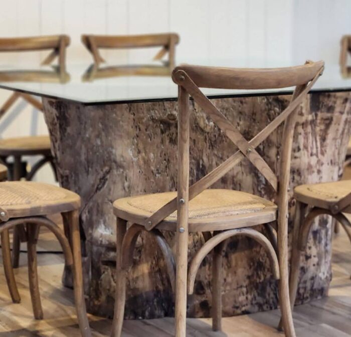 Silla Crossback Cafe Clara - Imagen 3