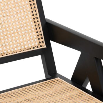 Sitial Futra con Brazos negro - Imagen 3