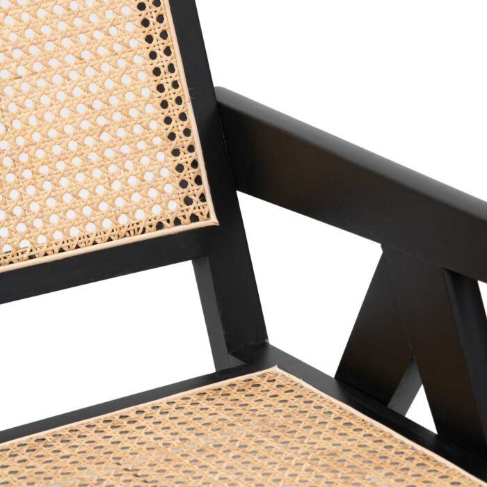 Sitial Futra con Brazos negro - Imagen 3