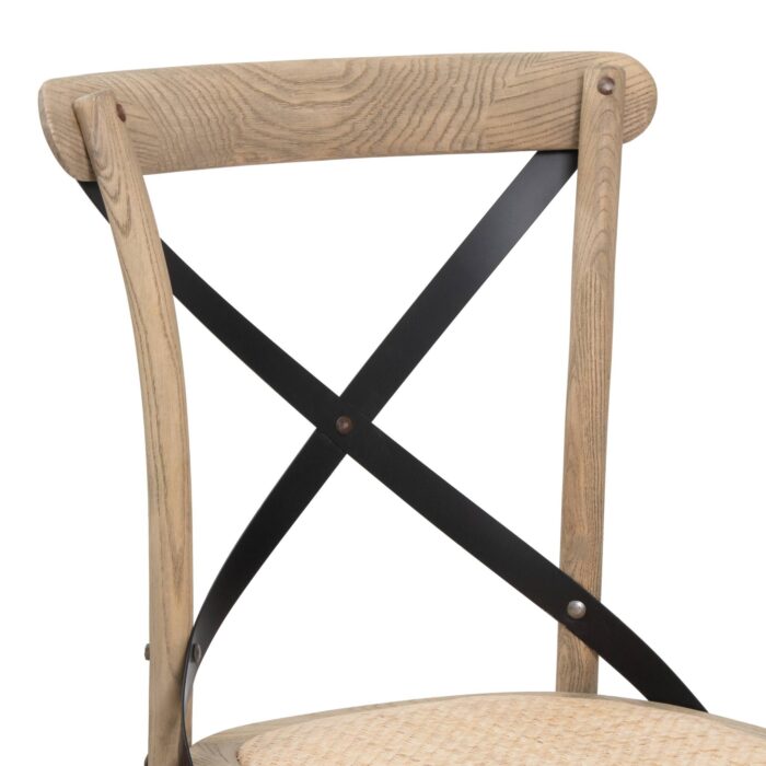 Silla Crossback respaldo metalico - Imagen 5