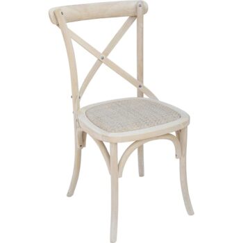 Silla Crossback Blanca